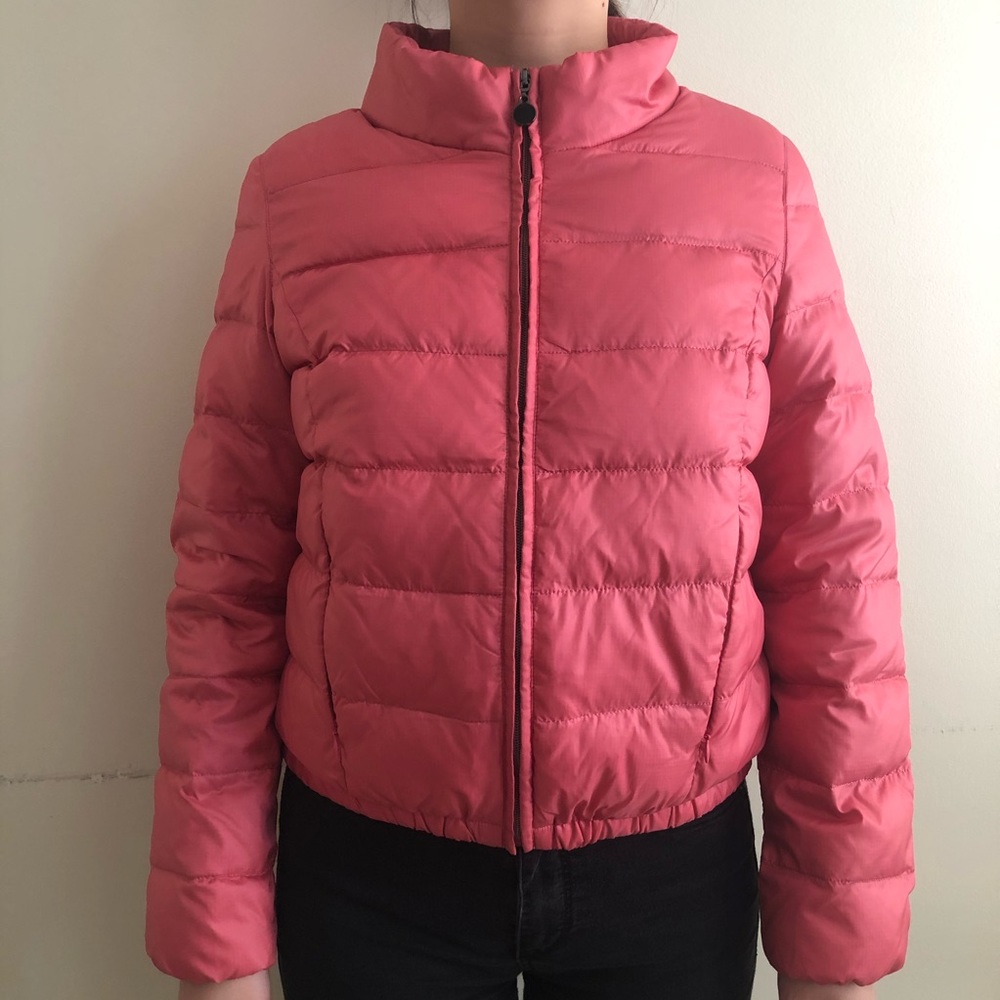 Lightweight down coat
